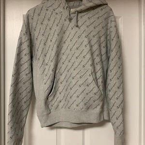 Champion Logo Pull Over Hoodie